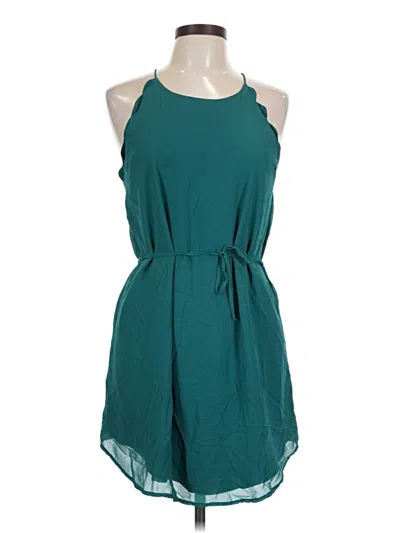 Pre-owned Joie Casual Dress In Teal