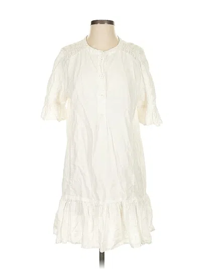 Pre-owned Joie Casual Dress In White