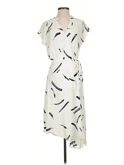 Pre-owned Joie Casual Dress In White