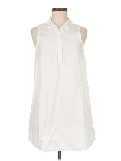 Pre-owned Joie Casual Dress In White