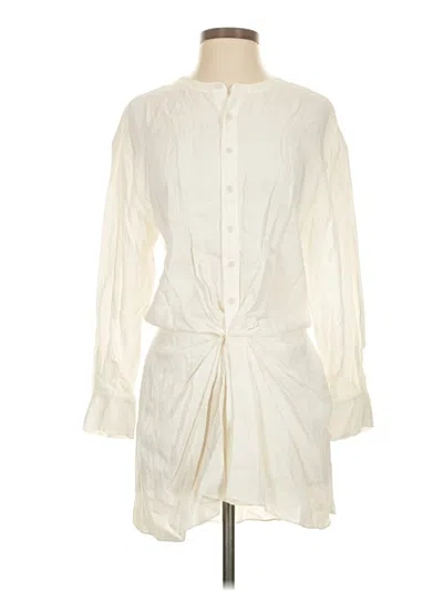 Pre-owned Joie Casual Dress In White