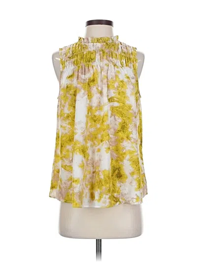 Pre-owned Joie Casual Dress In Yellow