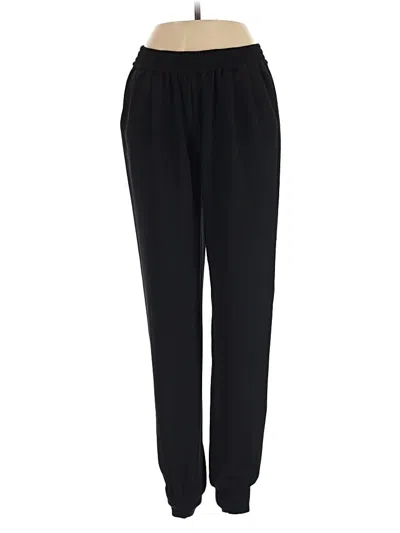 Pre-owned Joie Casual Pants In Black