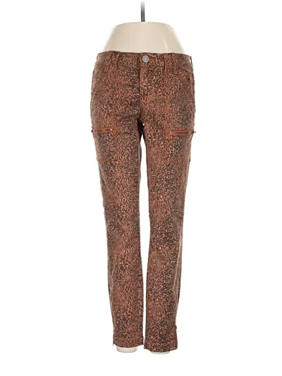 Pre-owned Joie Casual Pants In Brown