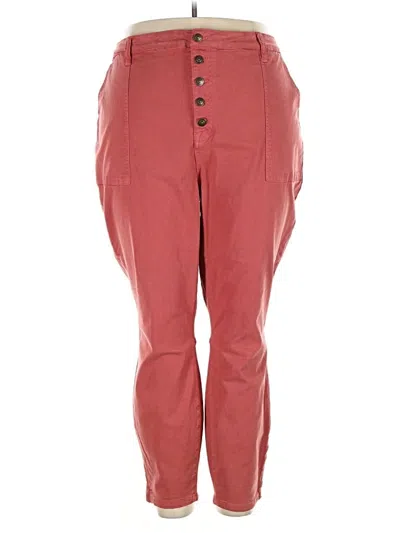Pre-owned Joie Casual Pants In Red