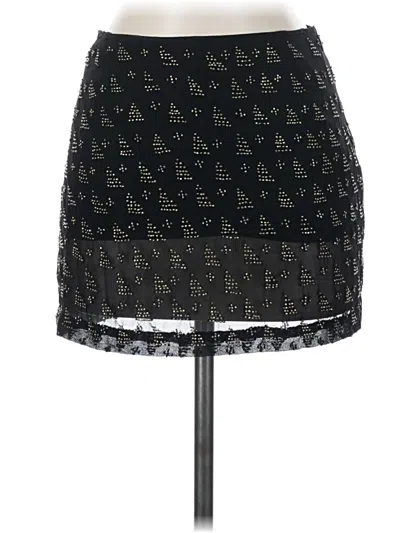 Pre-owned Joie Casual Skirt In Black