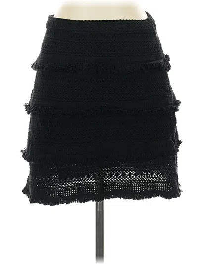 Pre-owned Joie Casual Skirt In Black