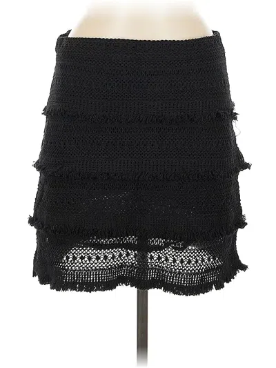 Pre-owned Joie Casual Skirt In Black