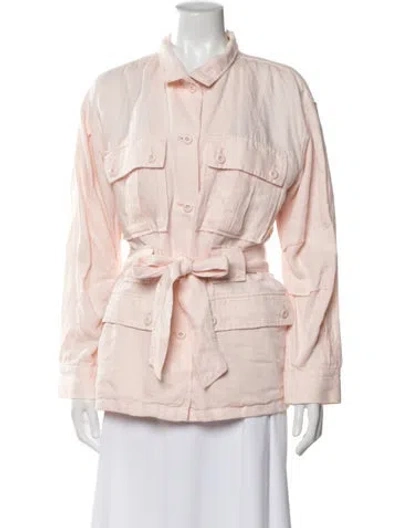 Pre-owned Joie Coat In Pink