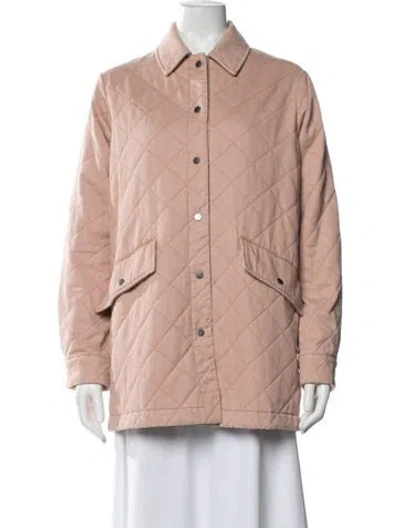 Pre-owned Joie Coat In Pink