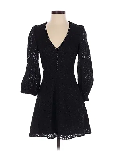 Pre-owned Joie Cocktail Dress In Black