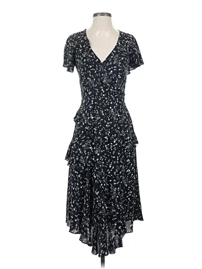 Pre-owned Joie Cocktail Dress In Black