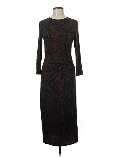 Pre-owned Joie Cocktail Dress In Black