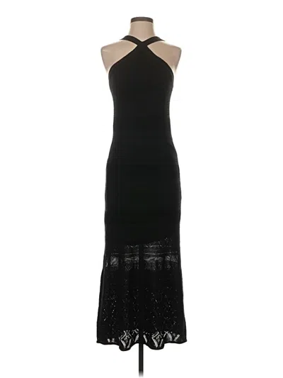 Pre-owned Joie Cocktail Dress In Black