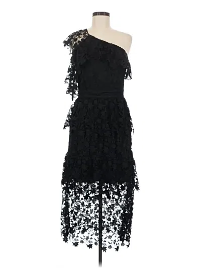Pre-owned Joie Cocktail Dress In Black