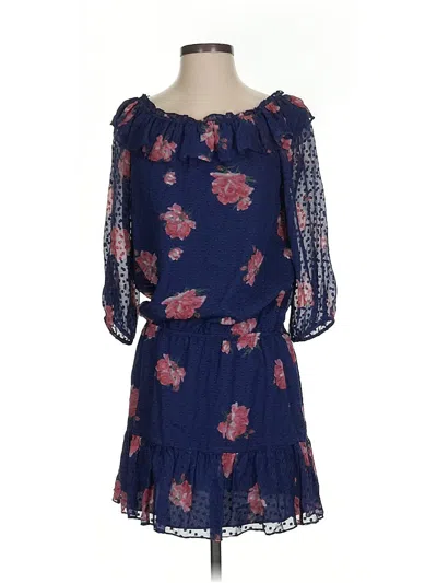 Pre-owned Joie Cocktail Dress In Blue