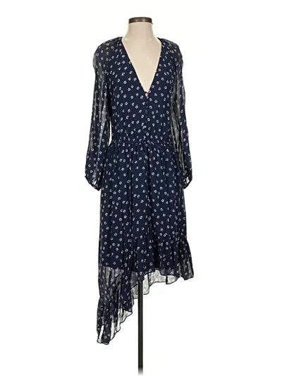 Pre-owned Joie Cocktail Dress In Blue
