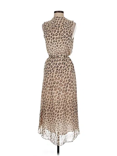 Pre-owned Joie Cocktail Dress In Brown