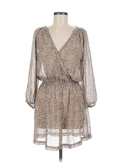 Pre-owned Joie Cocktail Dress In Brown