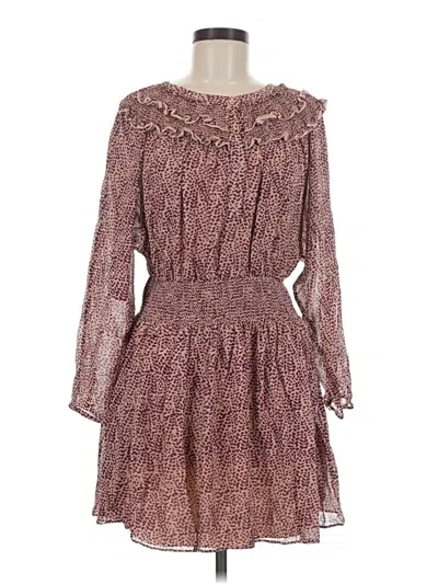 Pre-owned Joie Cocktail Dress In Brown