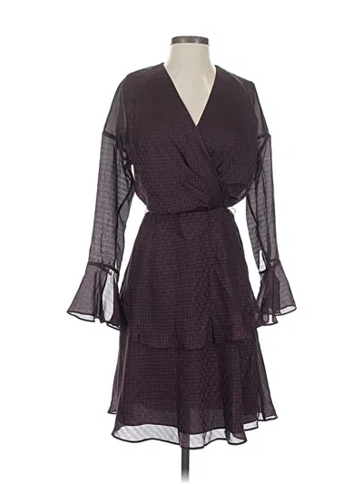 Pre-owned Joie Cocktail Dress In Burgundy