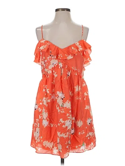 Pre-owned Joie Cocktail Dress In Orange