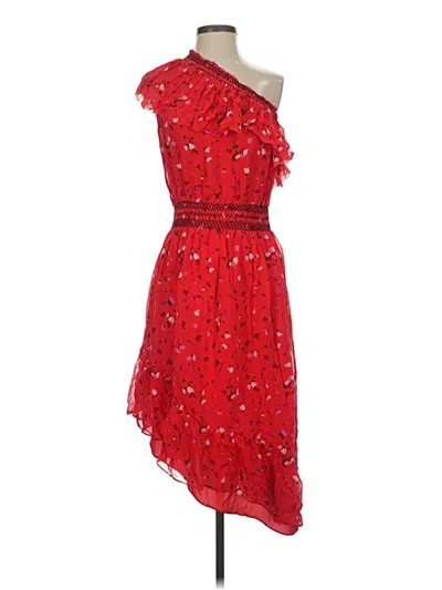 Pre-owned Joie Cocktail Dress In Red