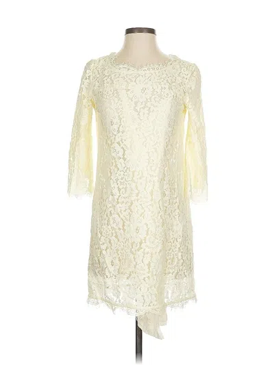 Pre-owned Joie Cocktail Dress In White