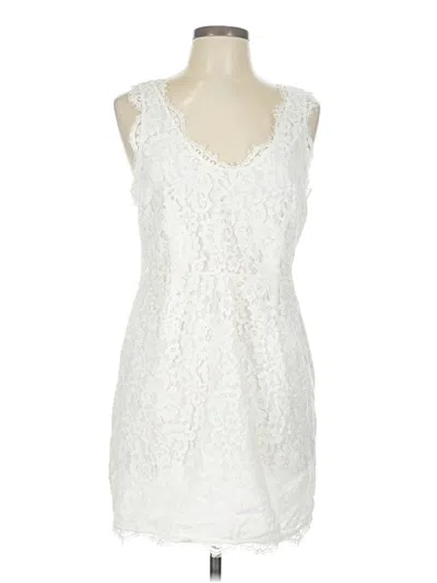 Pre-owned Joie Cocktail Dress In White