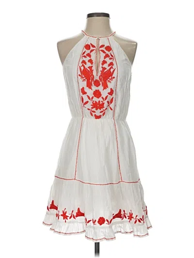 Pre-owned Joie Cocktail Dress In White