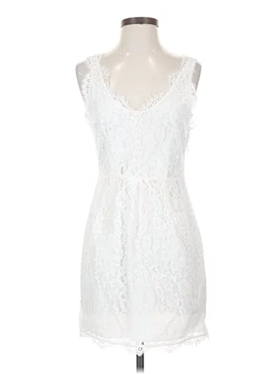 Pre-owned Joie Cocktail Dress In White