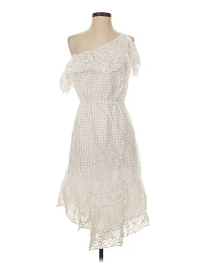 Pre-owned Joie Cocktail Dress In White