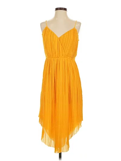 Pre-owned Joie Cocktail Dress In Yellow