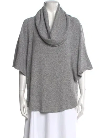 Pre-owned Joie Cowl Neck Sweater In Gray