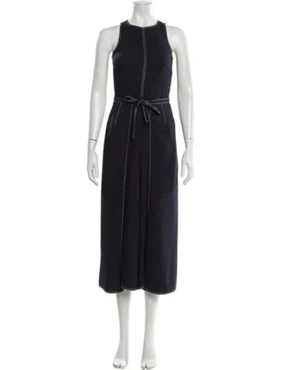 Pre-owned Joie Crew Neck Jumpsuit In Multi
