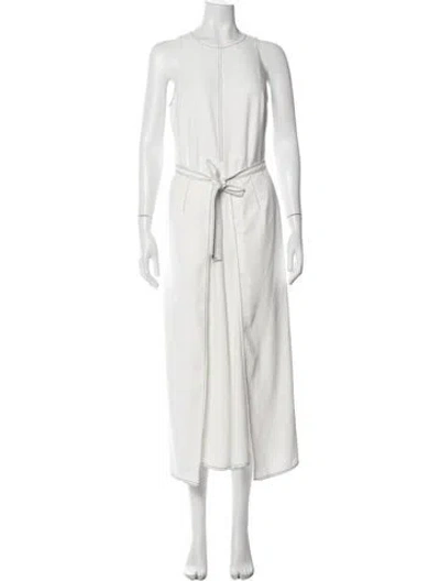 Pre-owned Joie Crew Neck Jumpsuit In Multi