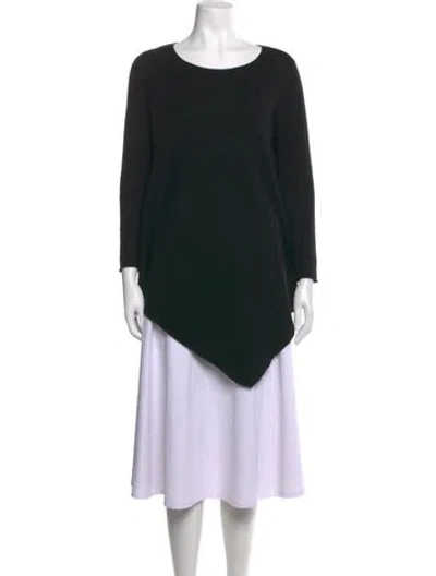 Pre-owned Joie Crew Neck Sweater In Black