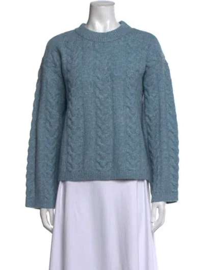 Pre-owned Joie Crew Neck Sweater In Blue
