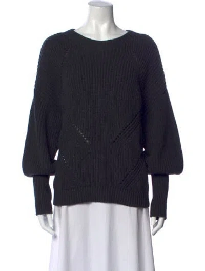Pre-owned Joie Crew Neck Sweater In Blue
