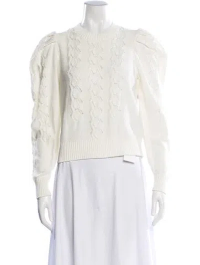 Pre-owned Joie Crew Neck Sweater In Neutral