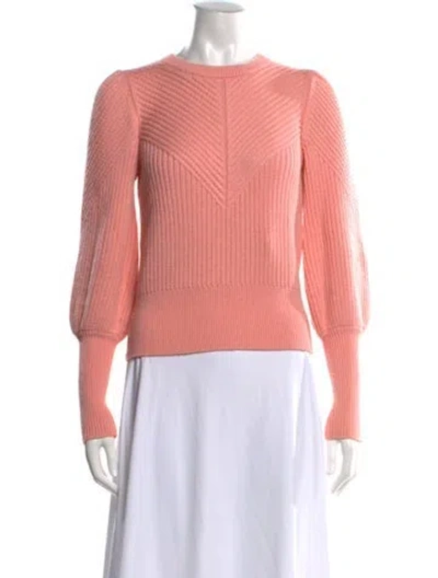 Pre-owned Joie Crew Neck Sweater In Pink