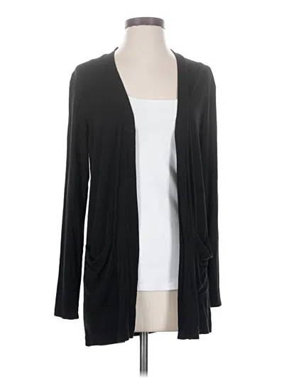 Pre-owned Joie De Vivre Cardigan Sweater In Black
