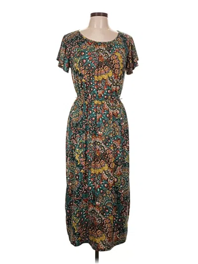 Pre-owned Joie De Vivre Casual Dress In Brown