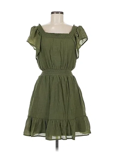 Pre-owned Joie De Vivre Casual Dress In Green