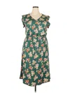 Joie De Vivre Casual Dress In Green