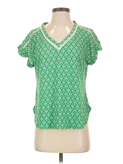 Pre-owned Joie De Vivre Short Sleeve T-shirt In Green