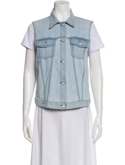 Pre-owned Joie Denim Jacket In Blue
