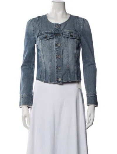 Pre-owned Joie Denim Jacket In Blue