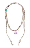 Joie Digiovanni 18k Gold Multi-stone Necklace In Multi