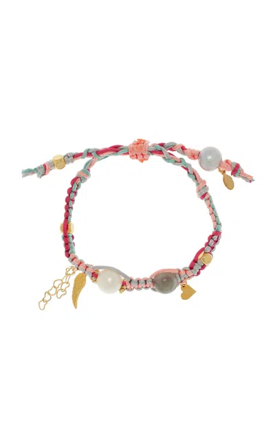 Joie Digiovanni Barbie Angel Love Silk Rocker Bracelet